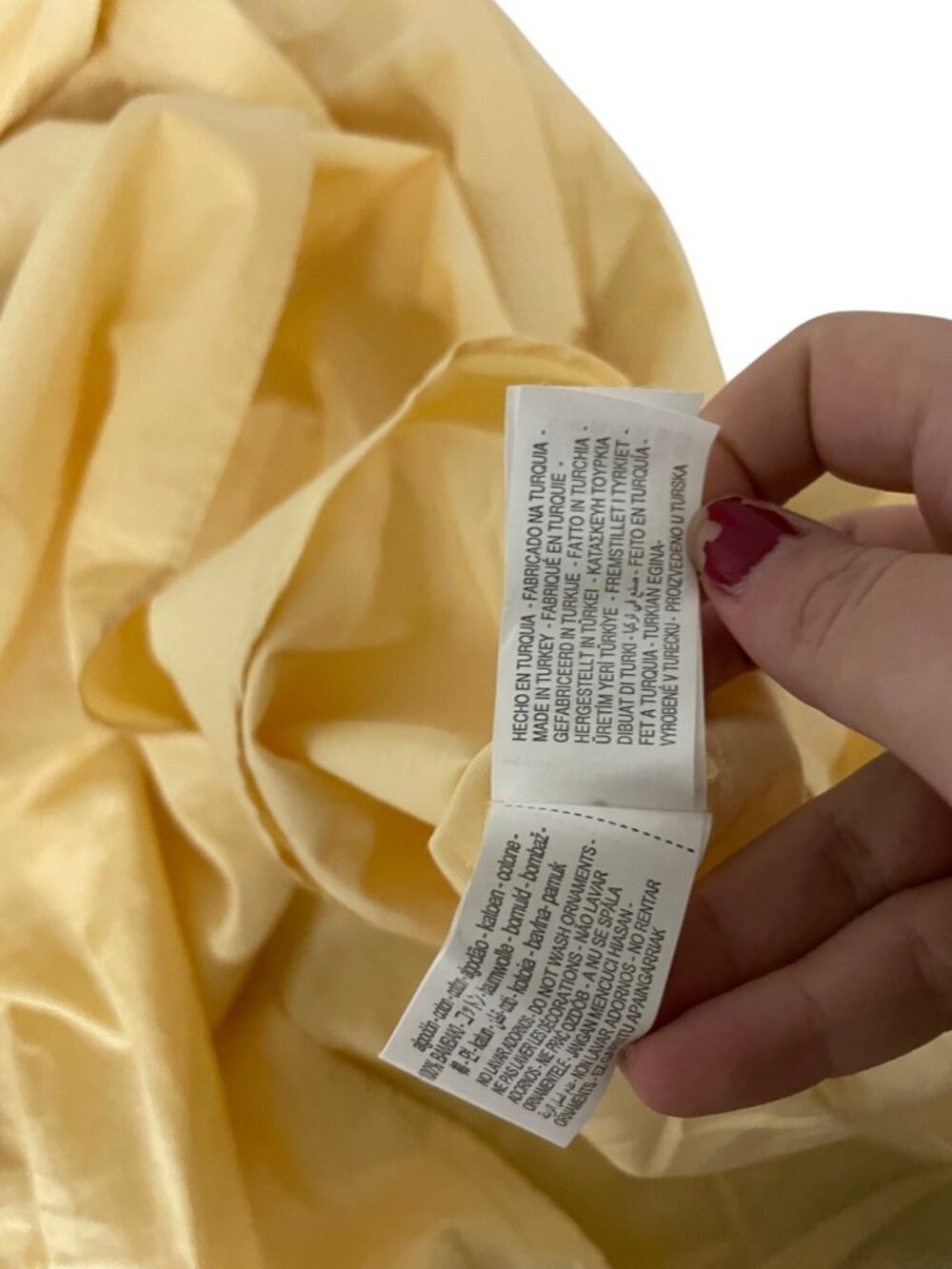 Zara Womens Poplin Belted Midi Dress M Medium Butter Flared Hem 5029/128 NWT - Picture 12 of 15